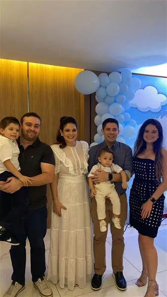 Batismo e aniversário Lucas