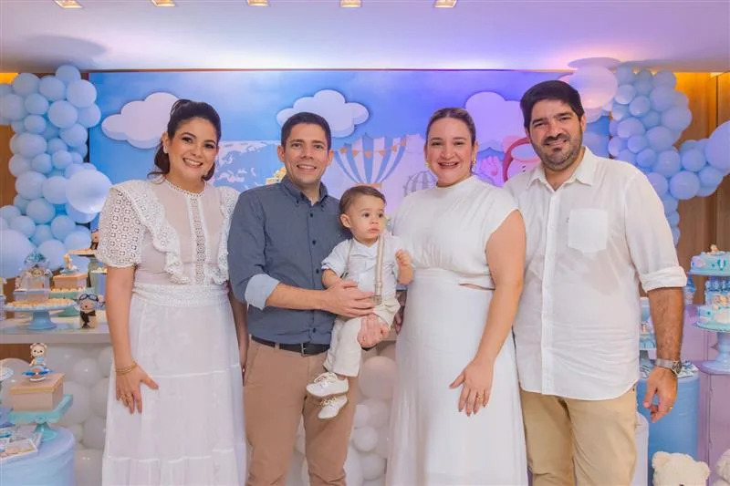 Batismo e aniversário Lucas