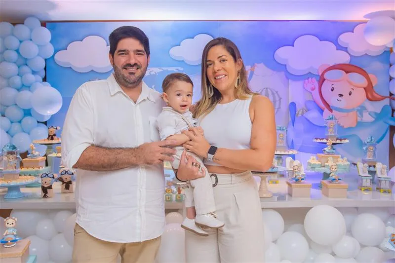 Batismo e aniversário Lucas