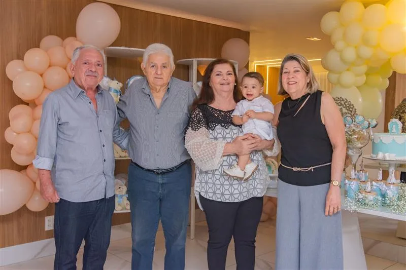 Batismo e aniversário Lucas