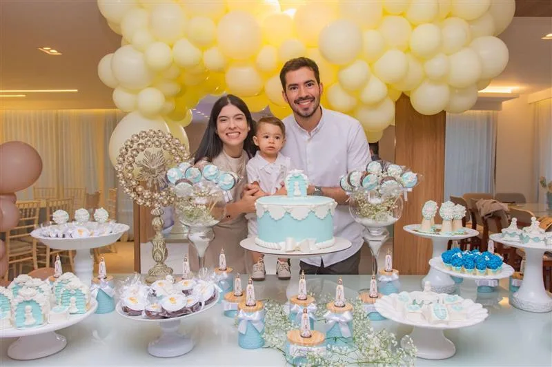 Batismo e aniversário Lucas