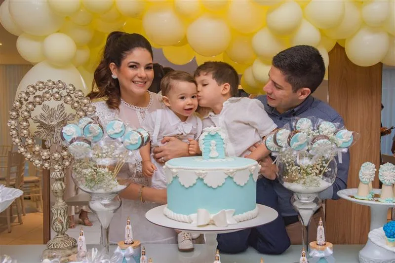 Batismo e aniversário Lucas