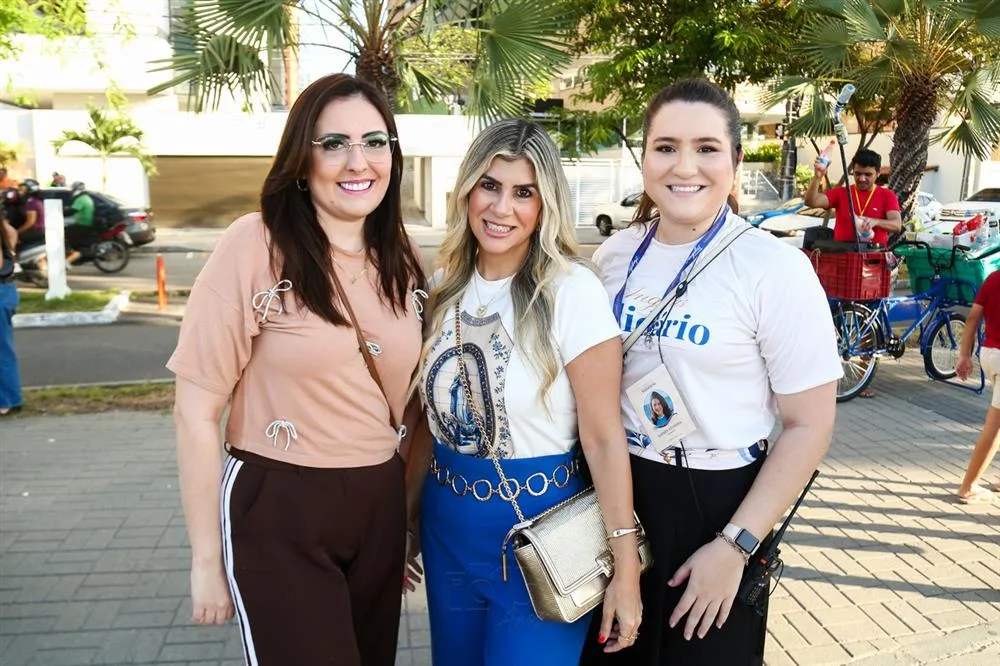 Andressa Martins, Deborah Moura e Iasmin Feitosa