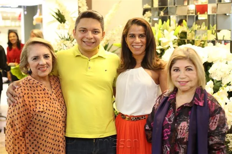 Eliane Rocha, Carlos Zaranza, Nadja Lobo e Francis Leitão
