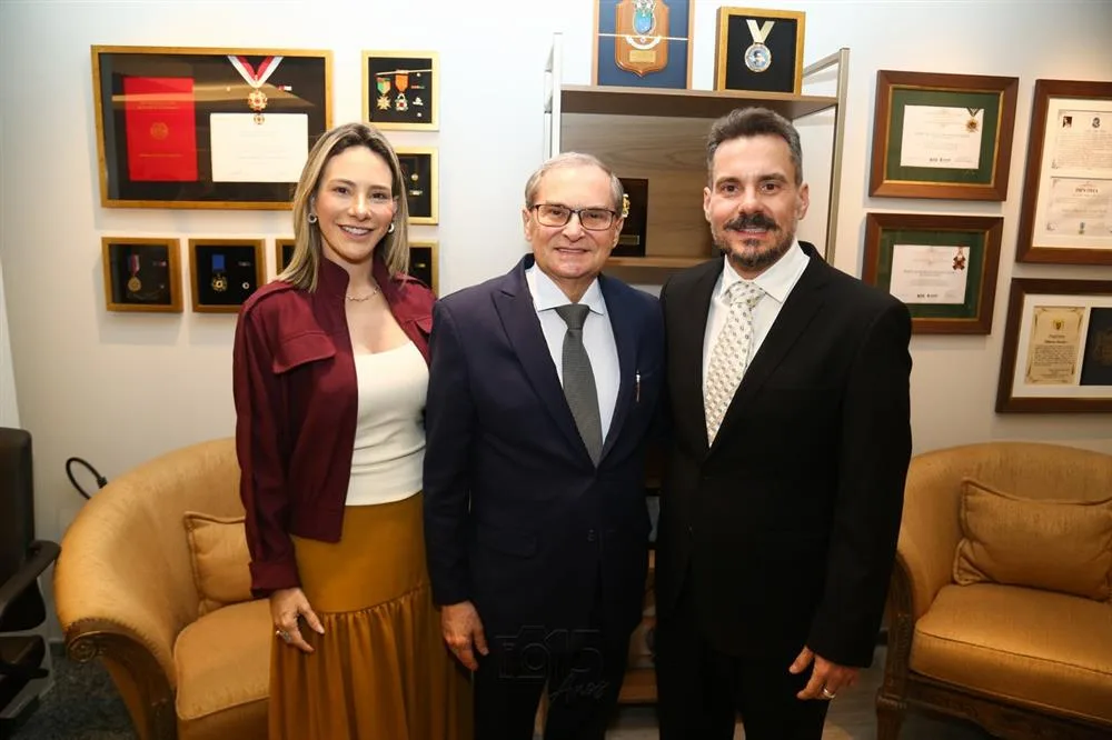 Gaída Dias, Abelardo Benevides e Miguel Filho