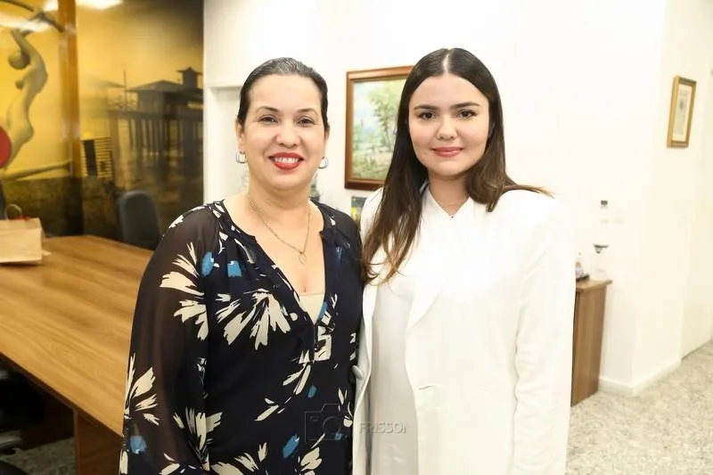 Christiane Leitão e Angelica Mota