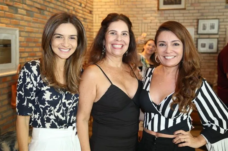Cristina Brasil, Genna Campos e Vanessa Chaves