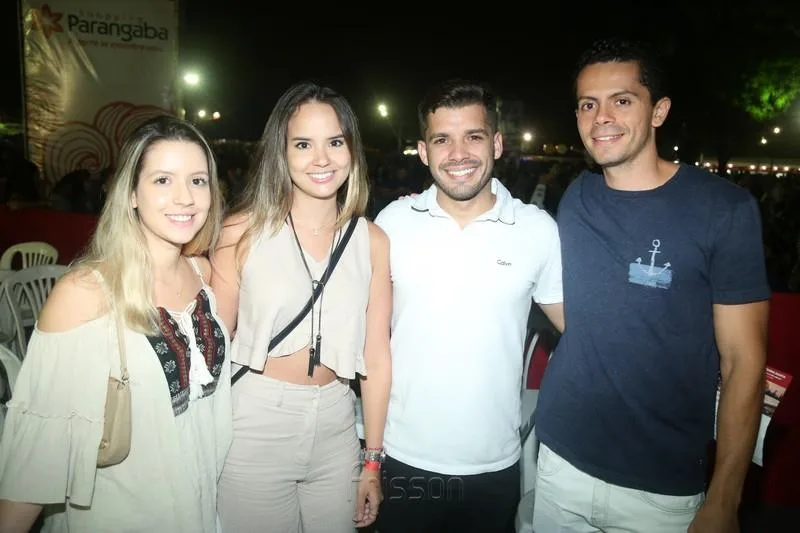 Beatriz Holanda, Bruna Fontenele, Fernando Frota e Guto Alencar
