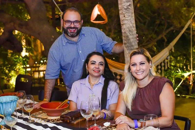 Victor Costa, Marbênia Gonçalves e Aymerr Quinderé