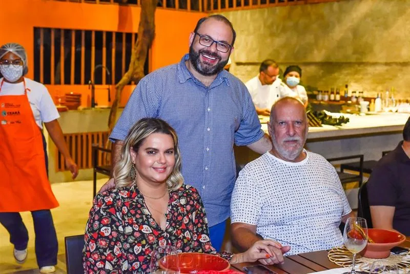 Victor Costa, Luisla e Augusto Bottino