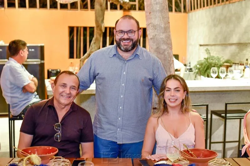 Victor Costa, Raimundo Philomeno e Roberta Fontelles