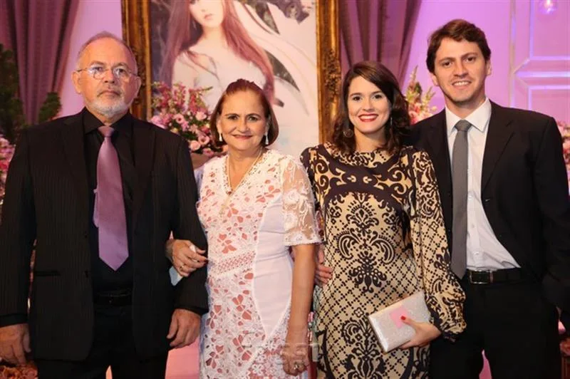 Adriano, Verônica e Ana Priscila Barroso, Renato Peixoto