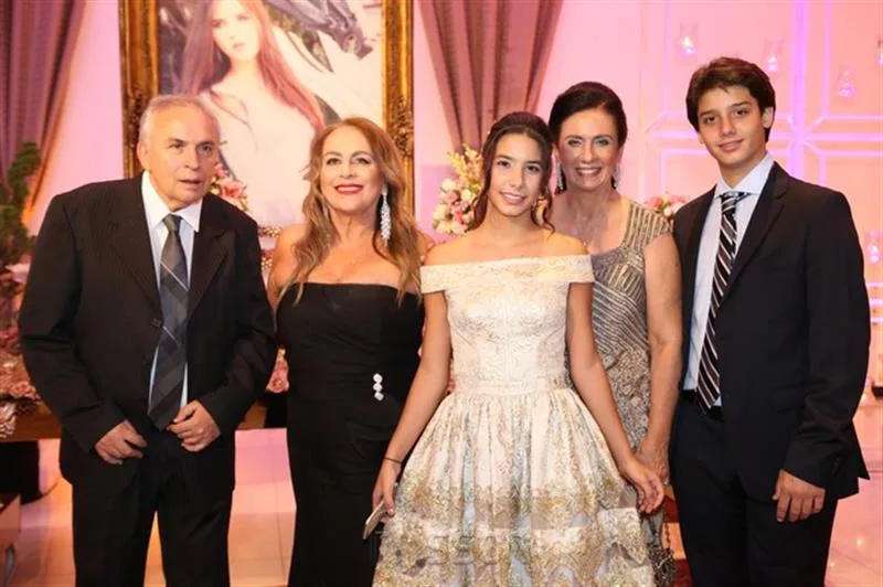 Amilton, Tereza, Clara Maria, Margarida Maria, Felipe Oliveira