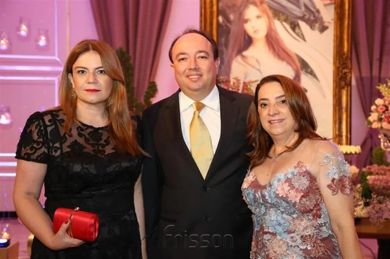 Ana Elizabete Marinho, Weiber Xavier e Lucia Belem