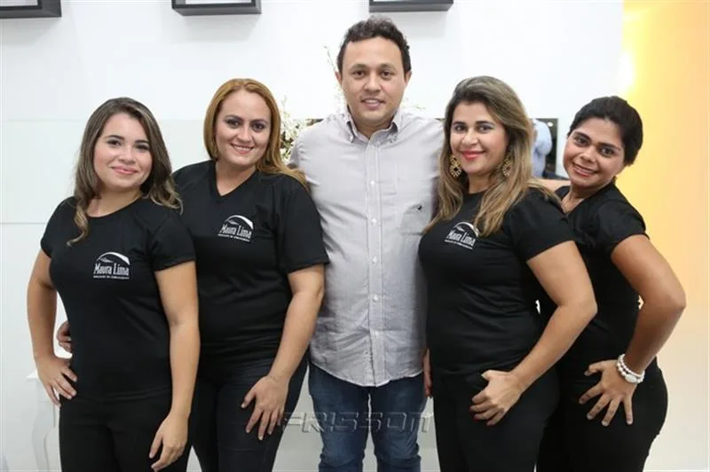Dayane Alves, Micheline Lopes, Arnaldo Guimaraes, Elizangela Queiroz e Elayne Barbosa