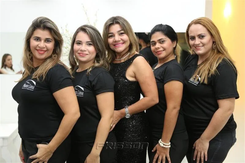 Elizangela Queiroz, Dayane Alves, Maura Lima, Elayne Barbosa e Micheline Lopes