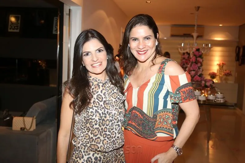 Ana Cintia Benevides e Luciana Fialho