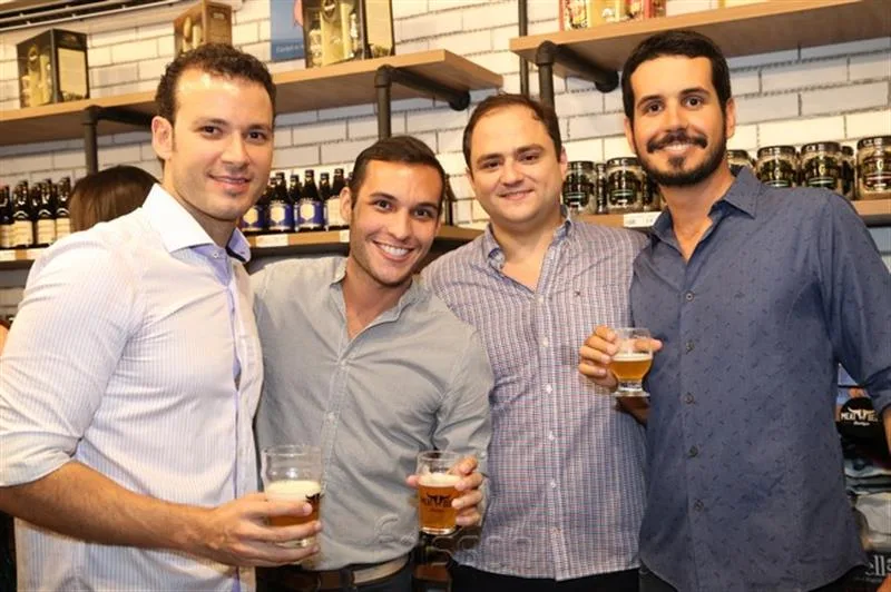 Daniel Timbó, Alencar Junior, Carlos Eduardo e Germano Almeida