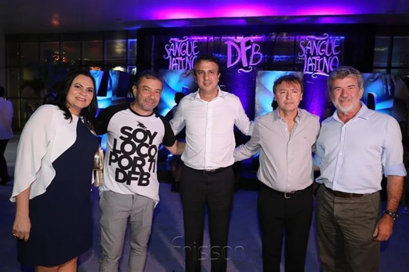 Ana Claudia Martins, Claudio Silveira, Camilo Santana, Mauricio Frizola e Arnon Bezerra.