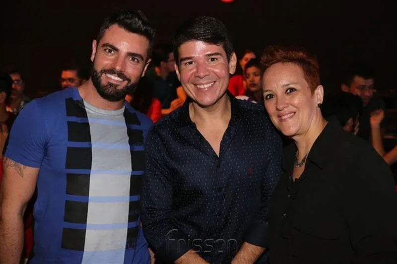 Andre Silva, Helrson Dias e Ana Paula Rezende