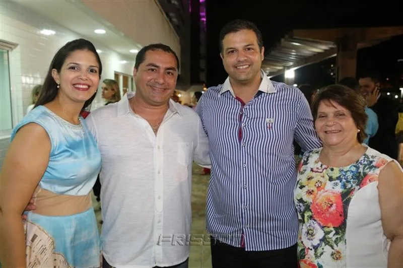 Barbara Tarjino, Marcos Rios, Aderaldo Soares e Adjane Tarjino