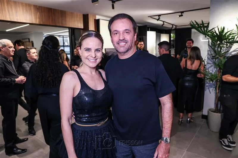 Ana Virginia Furlani e Fernando Novaes