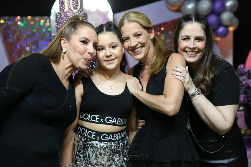 Adriana Cals, Maria Eduarda Silva, Christiane e Fabiola Rocha