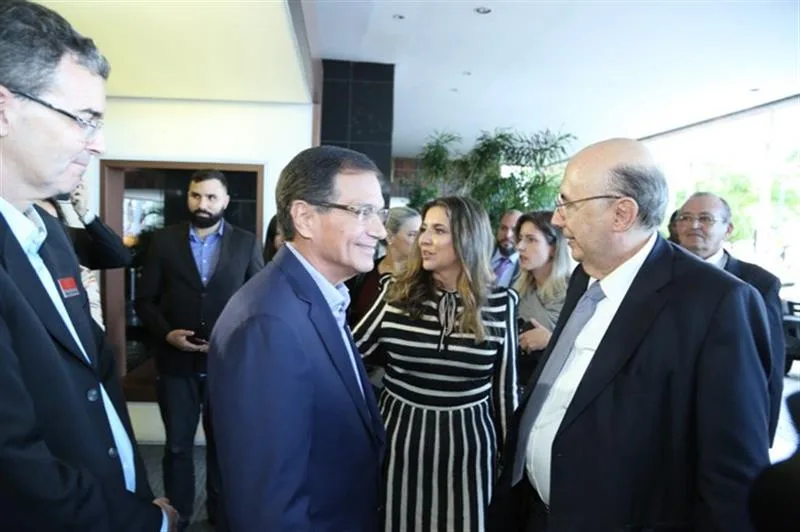 Beto Studart e Henrique Meirelles