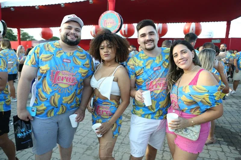 Alisson Torres, Camilla Alves, Ronald Macedo e Samara Queiroz
