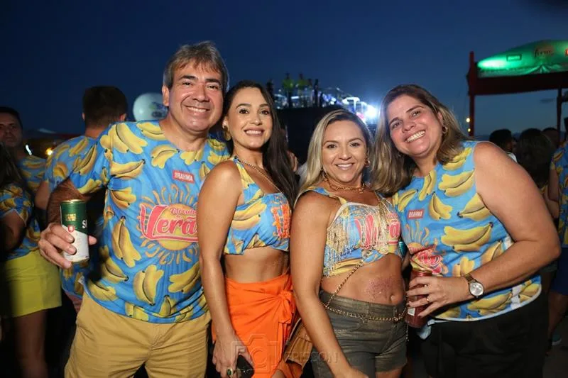 Bira Andrade, Cinthya Falcão, Claudia Andrade e Valéria Braga