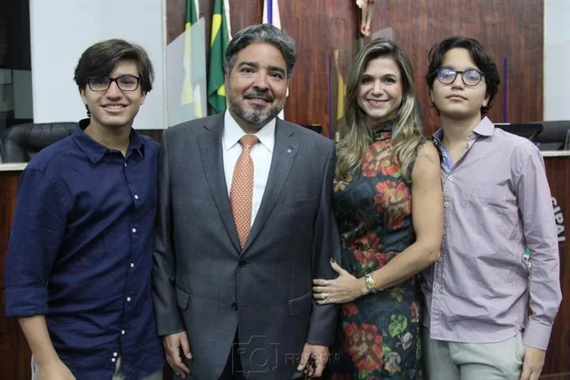 Gabriel, Leandro, Aline e Pedro Vasques