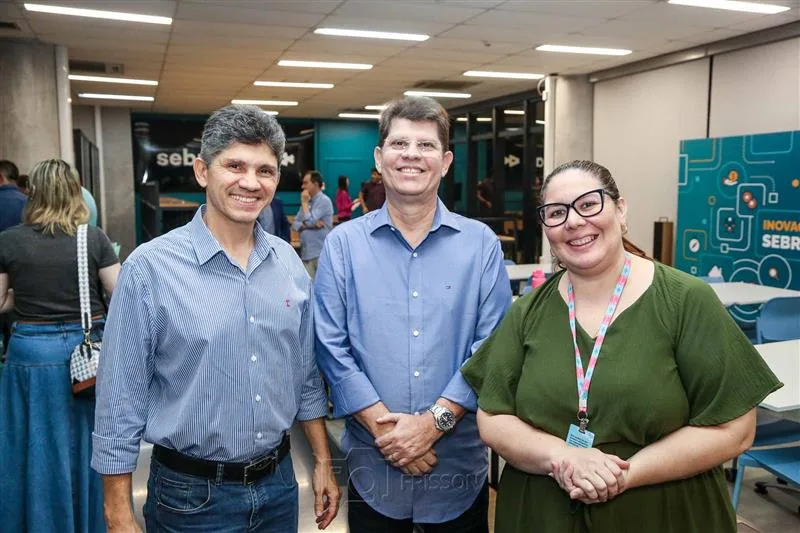 Guilherme Said, Augusto Falcão e Isabella Edson