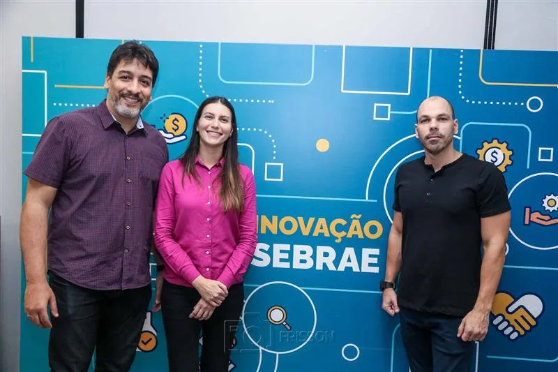 Lima Neto, Gabriella Aquino e Bruno Leitao