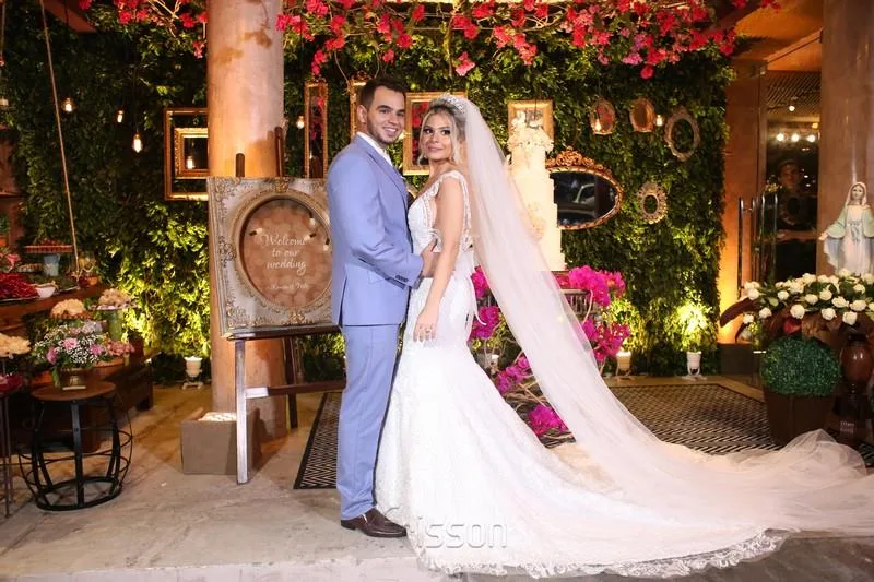 Italo Aguila e Renata Mesquita