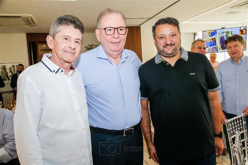 Agostinho Alcântara, Ricardo Cavalcante e Patriolino Dias