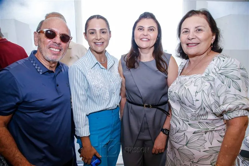 André Montenegro, Camila Fragoso, Socorro Castro e Fátima Facundo