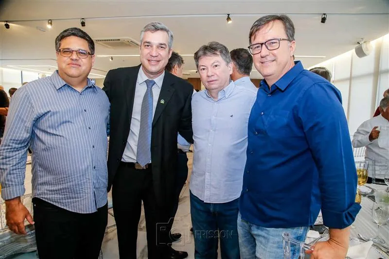 Ângelo Nunes, Márcio Augusto, Edgar Gadelha e Alex Martins