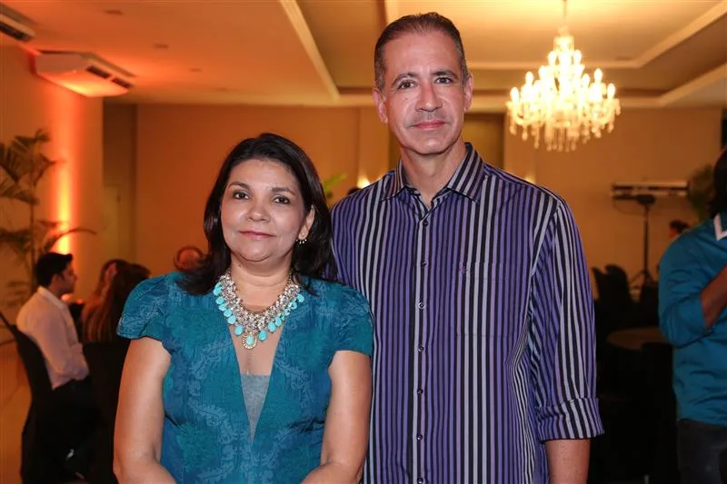 Celina Castro Alves e Régis Medeiros