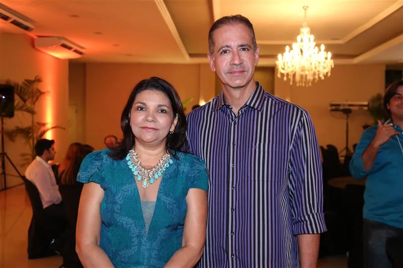 Celina Castro Alves e Régis Medeiros