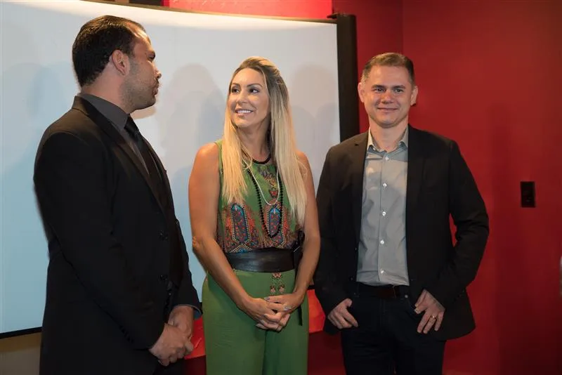 Fernando Guanabara, Erika Oliveira e Rogério Magalhães