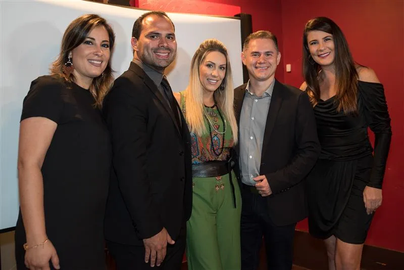 Cintia Lima, Fernando Guanabara, Erika Oliveira, Rogério Magalhães, Patrícia Calderón