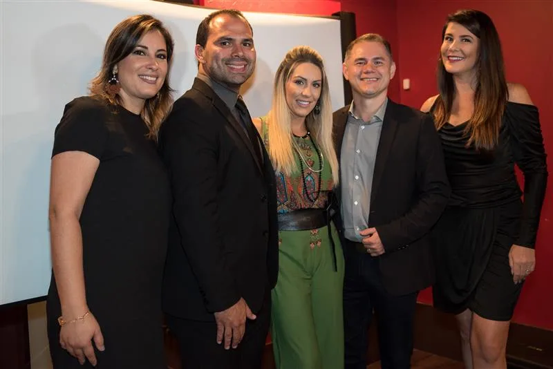 Cintia Lima, Fernando Guanabara, Erika Oliveira, Rogério Magalhães, Patrícia Calderón