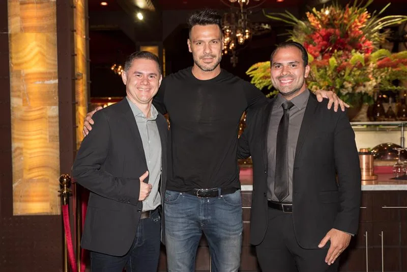 Rogério Magalhães, Gustavo Mendonça e Fernando Guanabara