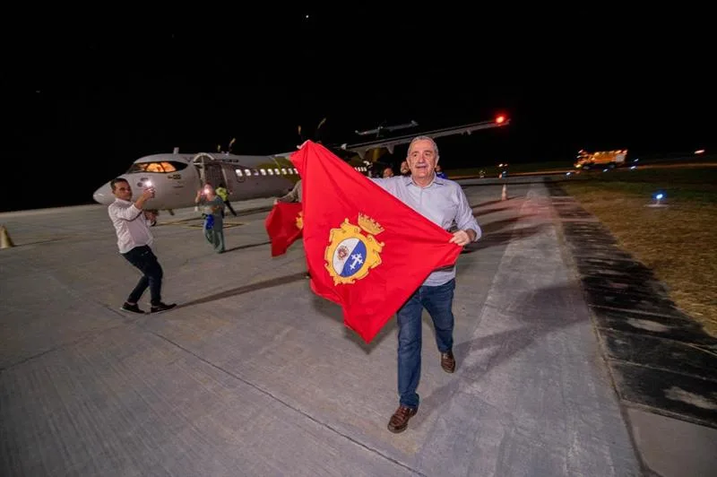 Voo inaugural Fortaleza/Aracati
