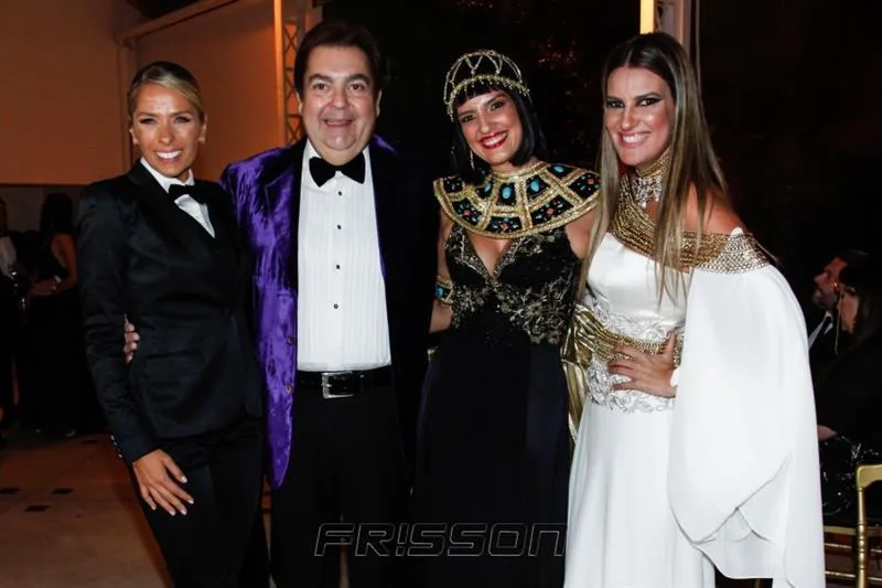 Adriane Galisteu, Faustão e Luciana, Andrea Guimarães