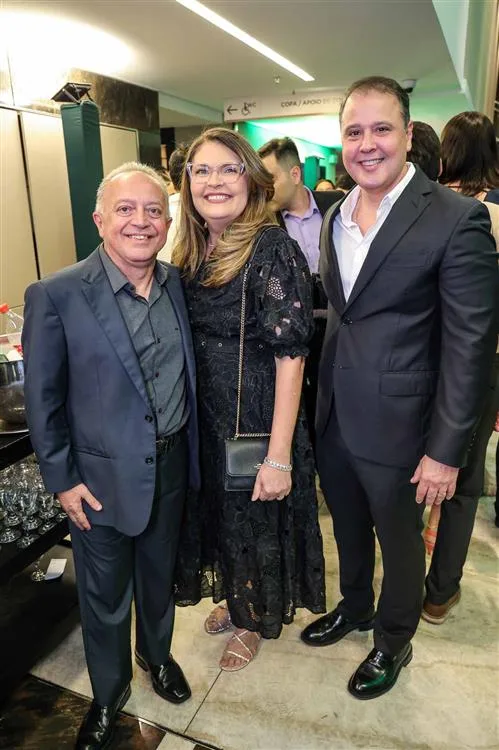 Espedito, Eliane Machado e Fabricio Martins