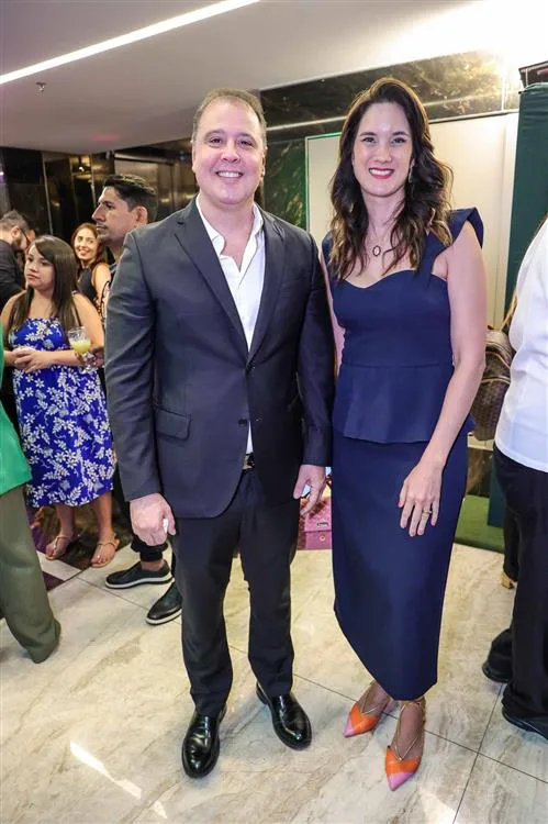 Fabricio Martins e Maria Tereza Ramos
