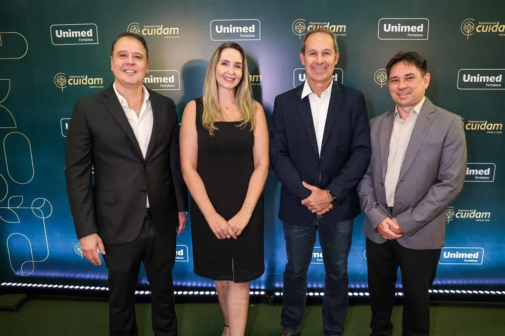 Fabricio Martins, Fernanda Colares, Francisco de Assis e Flavio Ibiapina