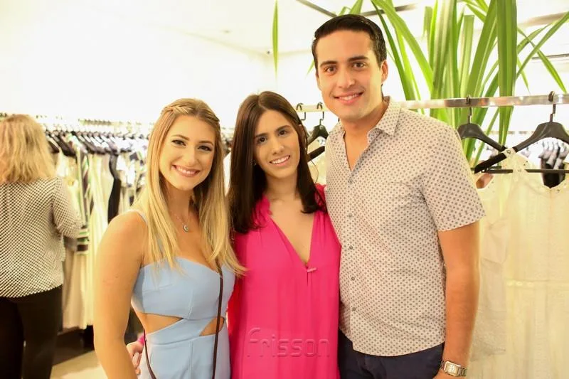 Bruna Magalhães, Natália Nogueira e Victor Oliveira