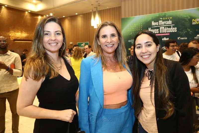 Cynthia Brito, Rochelle Pouchain e Manuela Ripardo